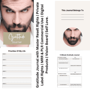 Gratitude Journal | Digital Products | Self Love