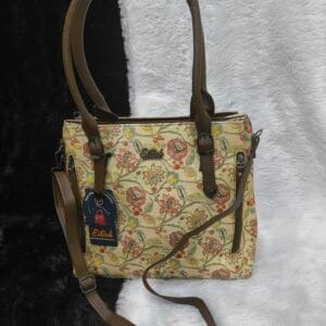 Ethnic Motifs Printed Structured Designer Hand Bag Premium Quality