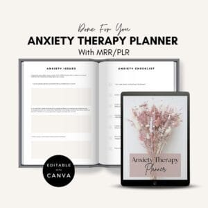 Anxiety Journal Mental Health Journal Printable