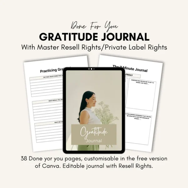 Gratitude Journal | Digital Products | Self Love