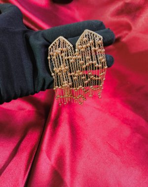 Rose Gold Plated Anti Tarnish Ball Chain Earrings – 3.5 Inch Long Stylish Danglers